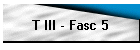 T III - Fasc 5