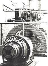 Un moteur de la caserne souterraine (photo de J. Goffin)